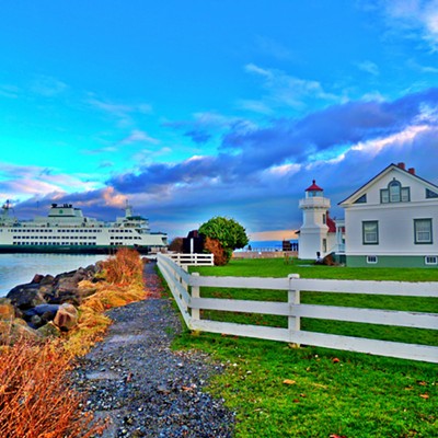 Mukilteo Lighthouse & Washington Ferry