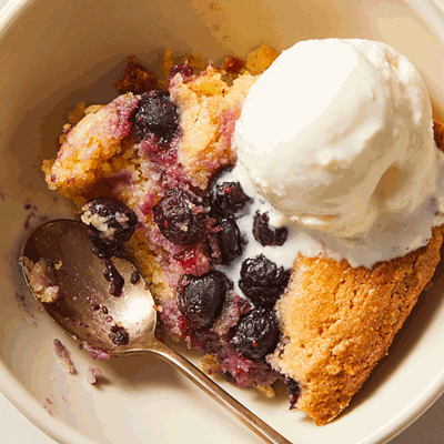 A simple summer spoon cake