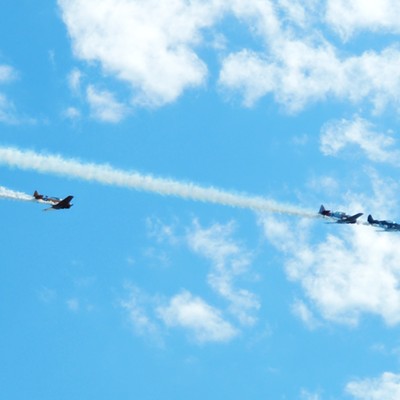 Rode Parade Fly Over