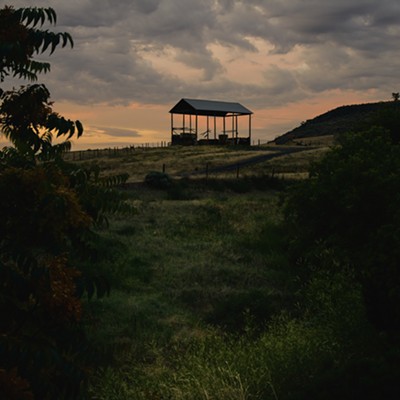 Stormy skies