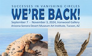 Free Opening Reception- We’re Back! Successes in Vanishing Circles